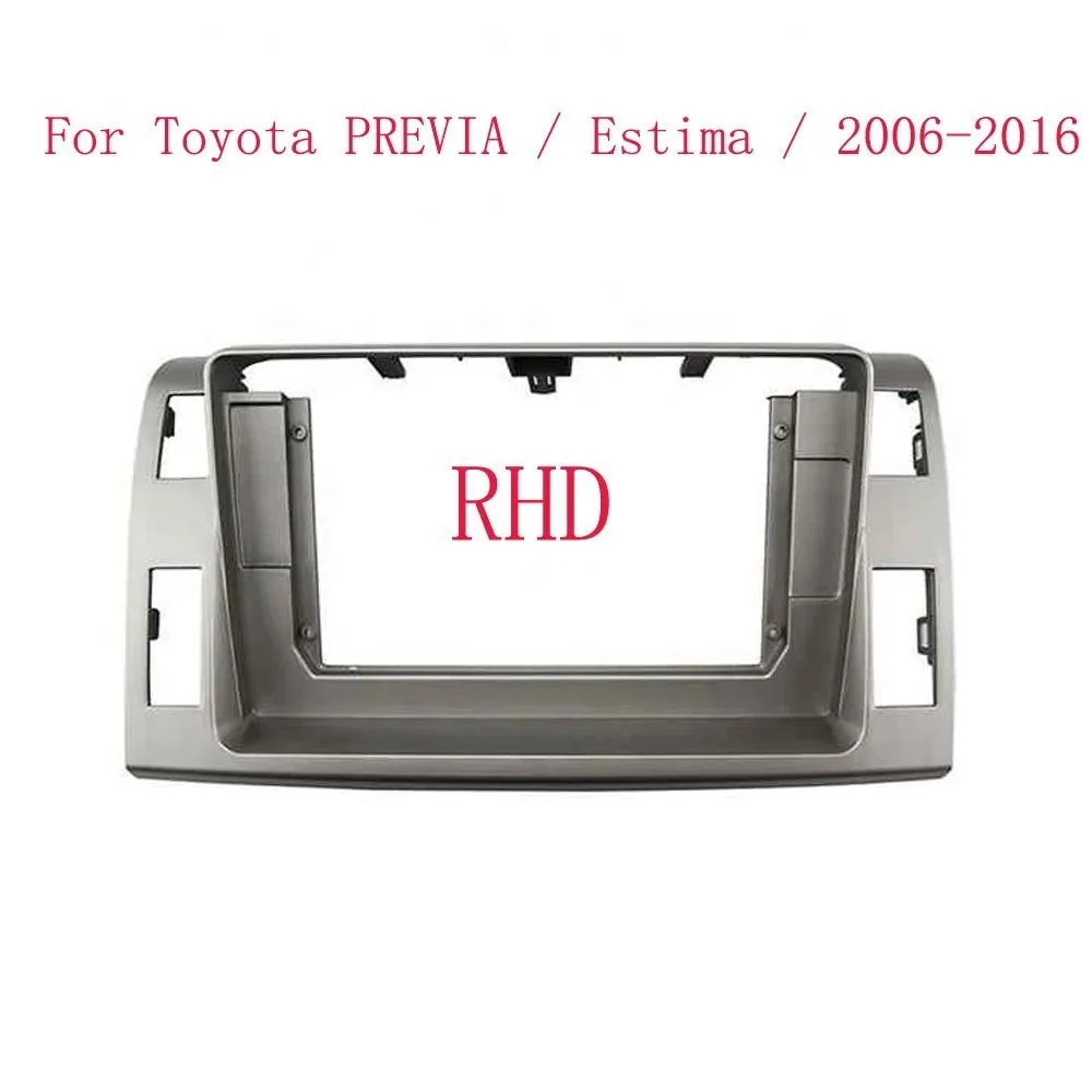 

Automotive Parts Tools For 2010+ TOYOTA PREVIA/ ESTIMA/ TARAGO(RHD)10.1'' Car Radio Stereo Dash Frame Fascia Bezel Panel Kit Fit