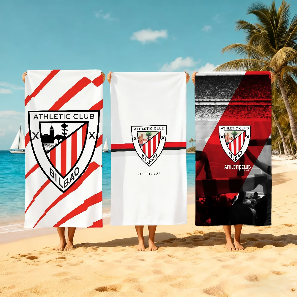 A-athletic Sport B-bilbao Towel Large Quick-Drying Microfiber Soft Beach Towel For Travel Fitness Sauna Bathing Camping