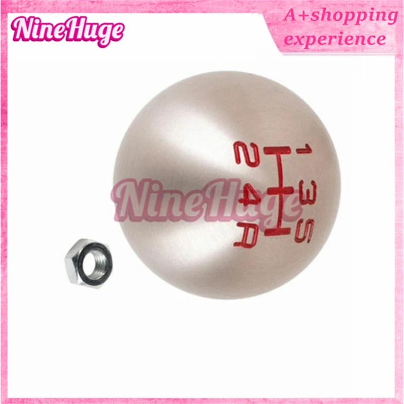 1PC Aluminum 5/6 Speed JDM Ball Shape Shift Gear Knob M10*1.5 for Honda Civic City FD2 FN2 EP3 TYPE R DC2 DC5 AP1 AP2 S2000 F20C