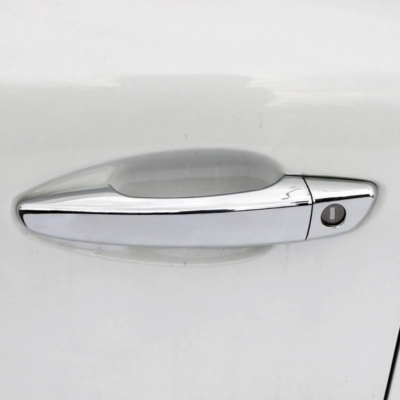 LHD!! For Peugeot 3008 5008 GT 2017-2023, 508 2019-2023 Chrome Exterior Side Door Handles Panel Cover Trim Car Styling