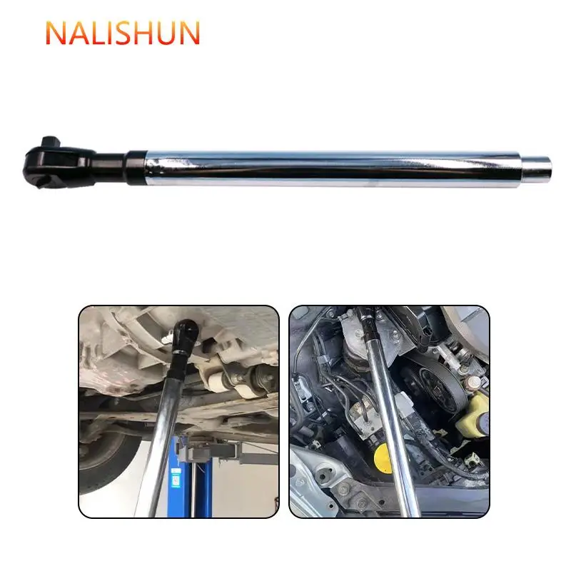 2-in-1 Self-contained Ratchet  Extended Wrench, Electric Extension Car Wrench,Four-wheel Alignment Angle Adjustment