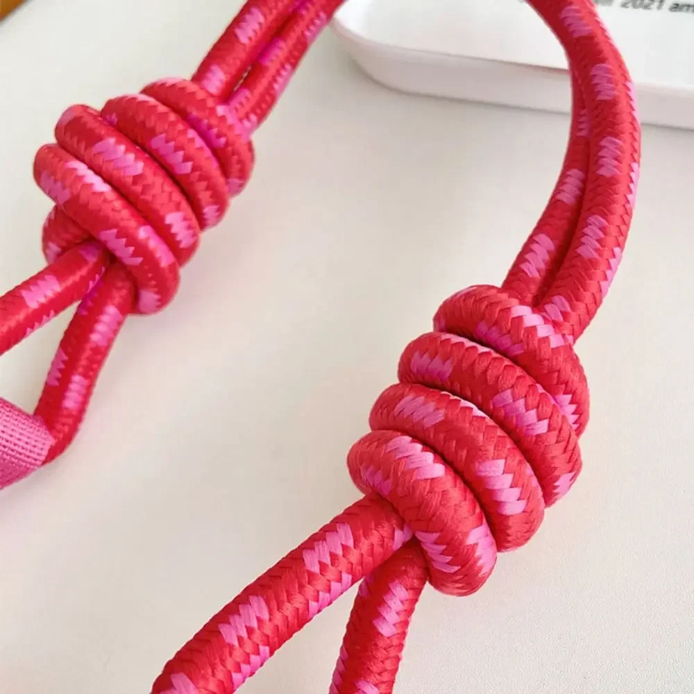 Fashion Adjustable Nylon Strap Detachable Round Rope Shoulder Bag Strap Replacement Handbag Belts Shoulder Bag