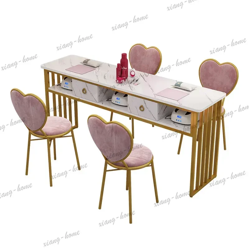 Factory Direct Elegant Premium Manicure Table Trendy Classic Design Retro Manicure Table Vintage Kawaii Table Manucure Manicure