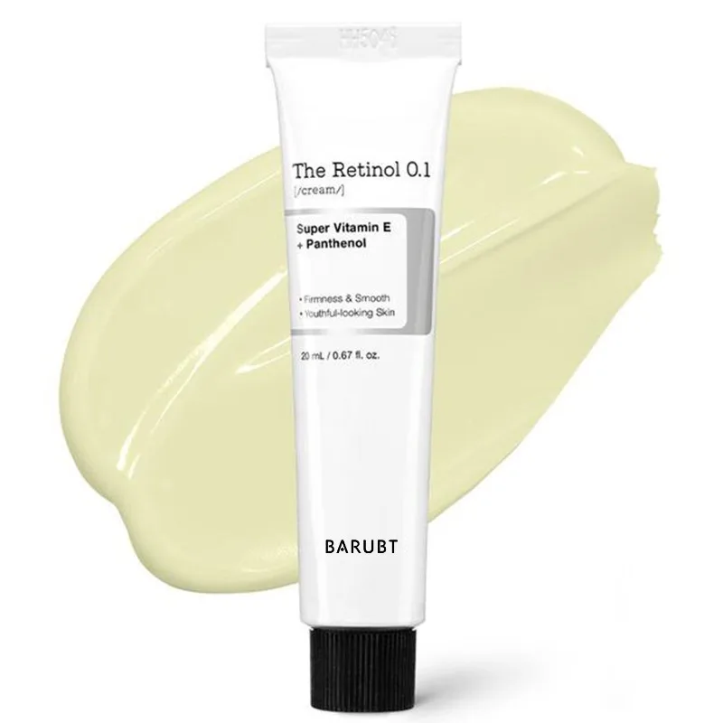BARUBT Retinol 0.1 Night Cream Firming Light Wax Lifting Face and Neck Skin Moisturizing Night Cream 20ml
