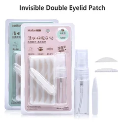 120pcs Natural Eye-Lift Mesh-Lace Invisible Double-fold Eyelid Sticker Transparent Invisible Self-adhesive Eyelid Tape Sticker