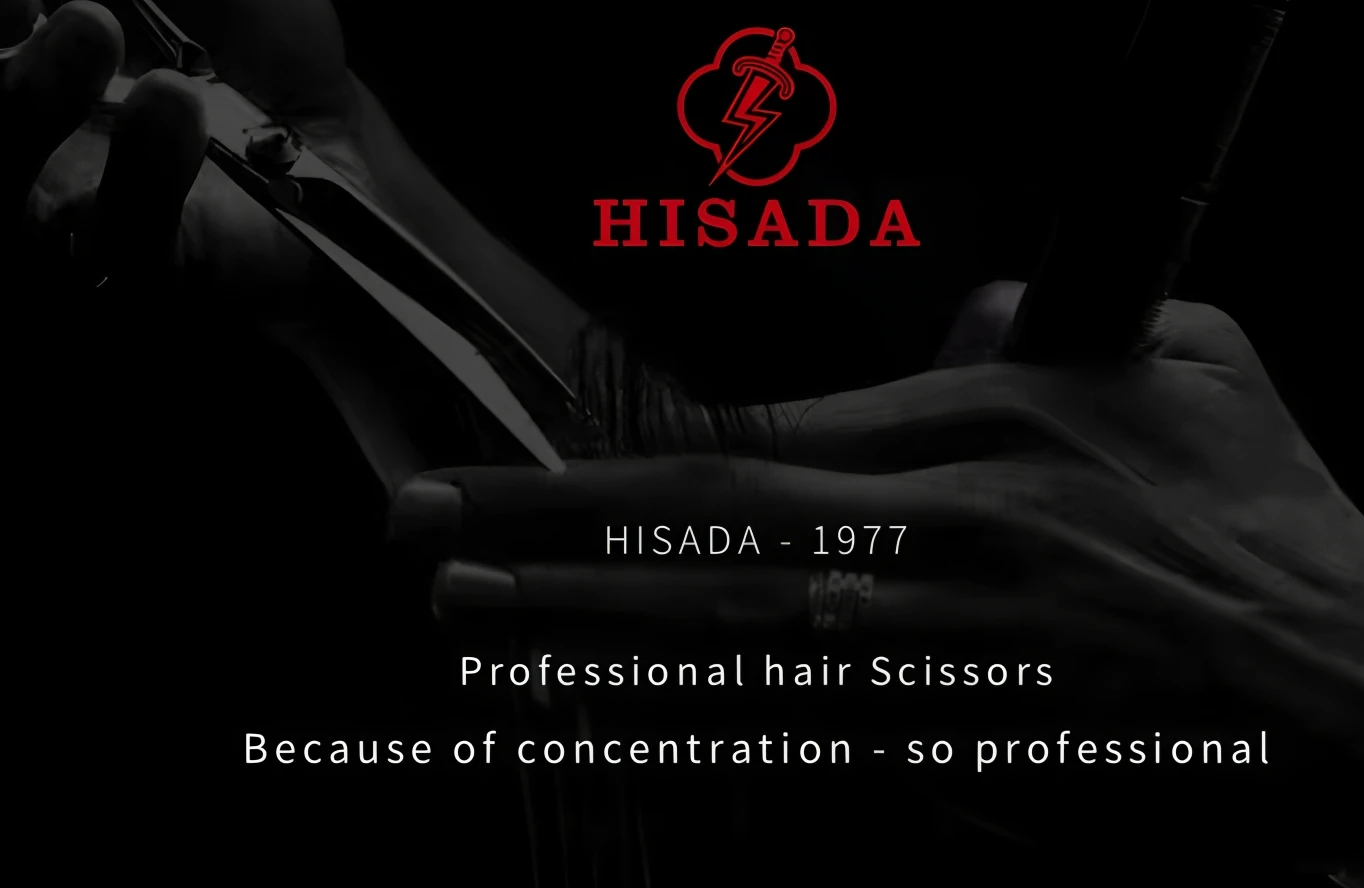 HISADA Hairdressing Scissors Black Suit 6.0 6.5 7.0 Advanced Black Coating Scissors, VG10 Steel Professional Hairdressing Scisso
