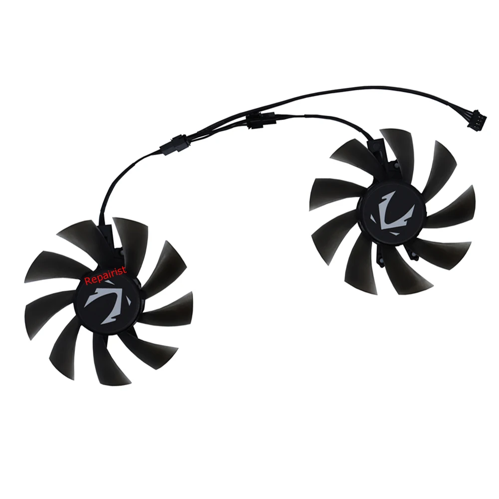 2Pcs/Set,4Pin,85MM GA92S2H,Graphics Cards Fan,VGA GPU Cooling Cooler,For ZOTAC GTX 1660 Super Destroyer