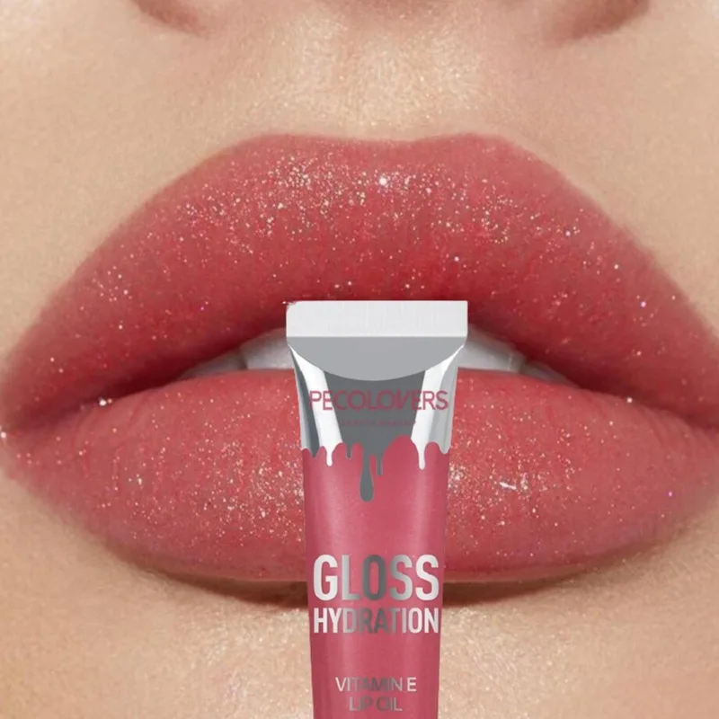 Lip Gloss Lip Gloss, Shiny Thin Lip Gloss Lipstick, Natural Moisturizing and Long-lasting, Lip Cosmetics Clear Lip Gloss Beauty