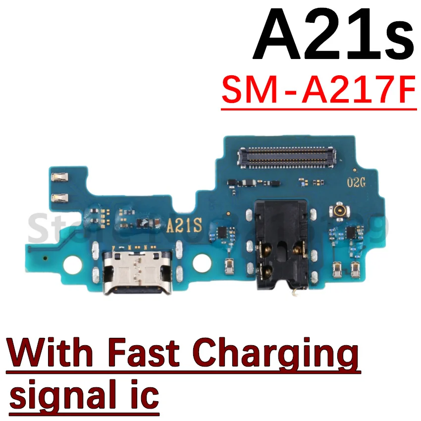 For Samsung Galaxy A21s A21 A11 A01 Core Dock Connector USB Charger Charging Port + Mainboard Main Mother Board Flex Cable