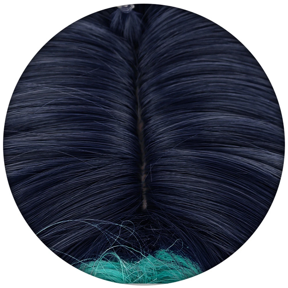 Parrucca Kinich Gioco Genshin Impact Uomo 40 cm Capelli corti Natlan Kinich Cosplay Parrucche di Halloween + Cappellino gratuito