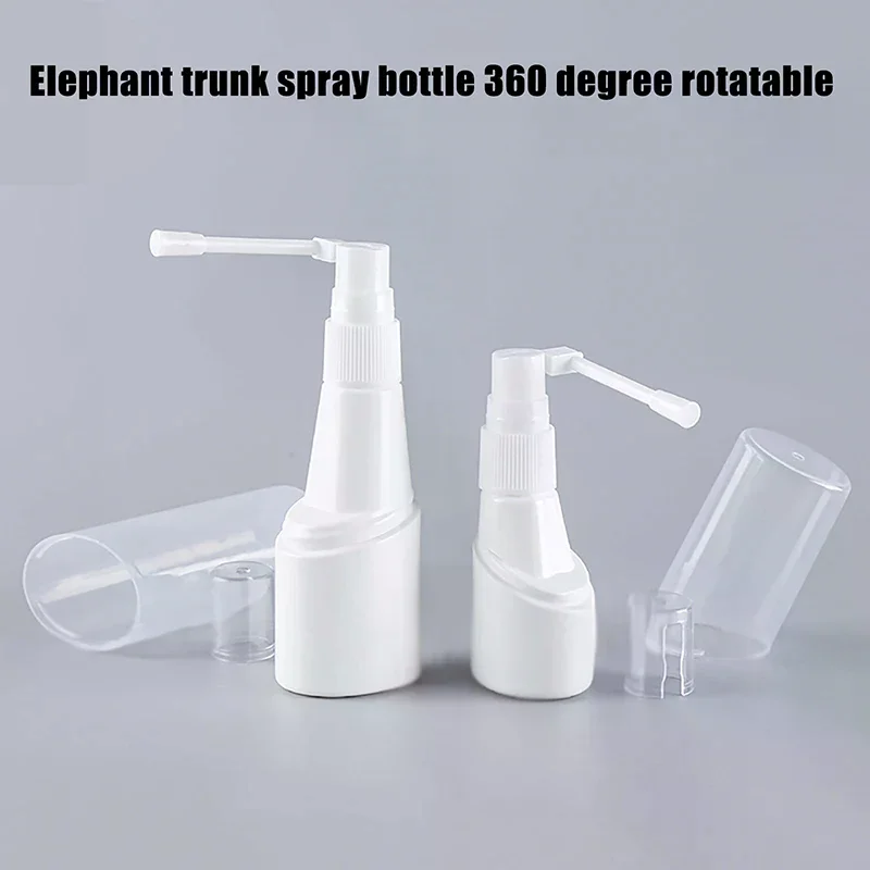 25/50ml ロッカースプレーボトル 象鼻ポンプボトル サイドボトル プラスチック液体分離回転式360度スプレーボトル