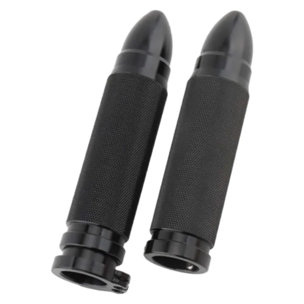 7/8'' 22mm Motorcycle CNC Bullet Hand Handlebar  Grips For Harley Street 500 XG500 XG750 750 Cafe Racer