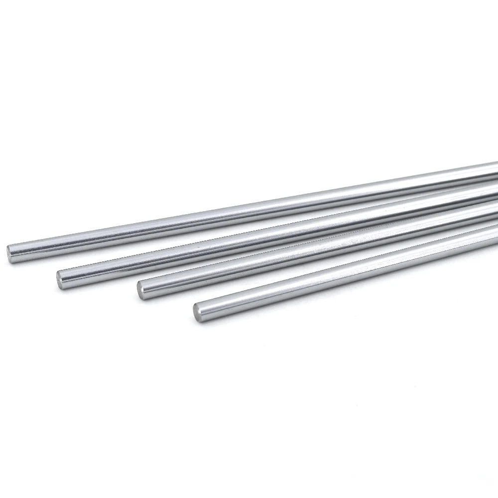 4mm linear shaft length  200mm chrome-plated linear guide round rod shaft