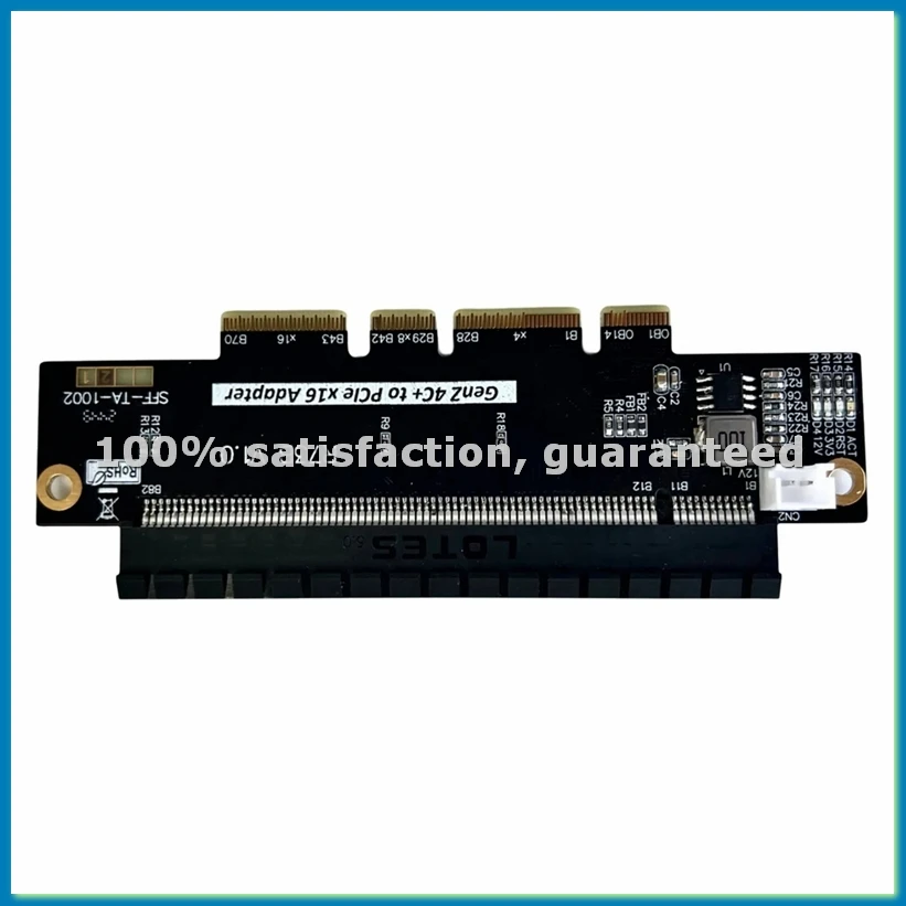 EDSFF 4C+ to PCIe5.0 X16 Adapter Card Gen-Z 4C+ to PCIe X16 Adapter Card Support Gen5 PCI-E 5.0 512Gbps-ABHG