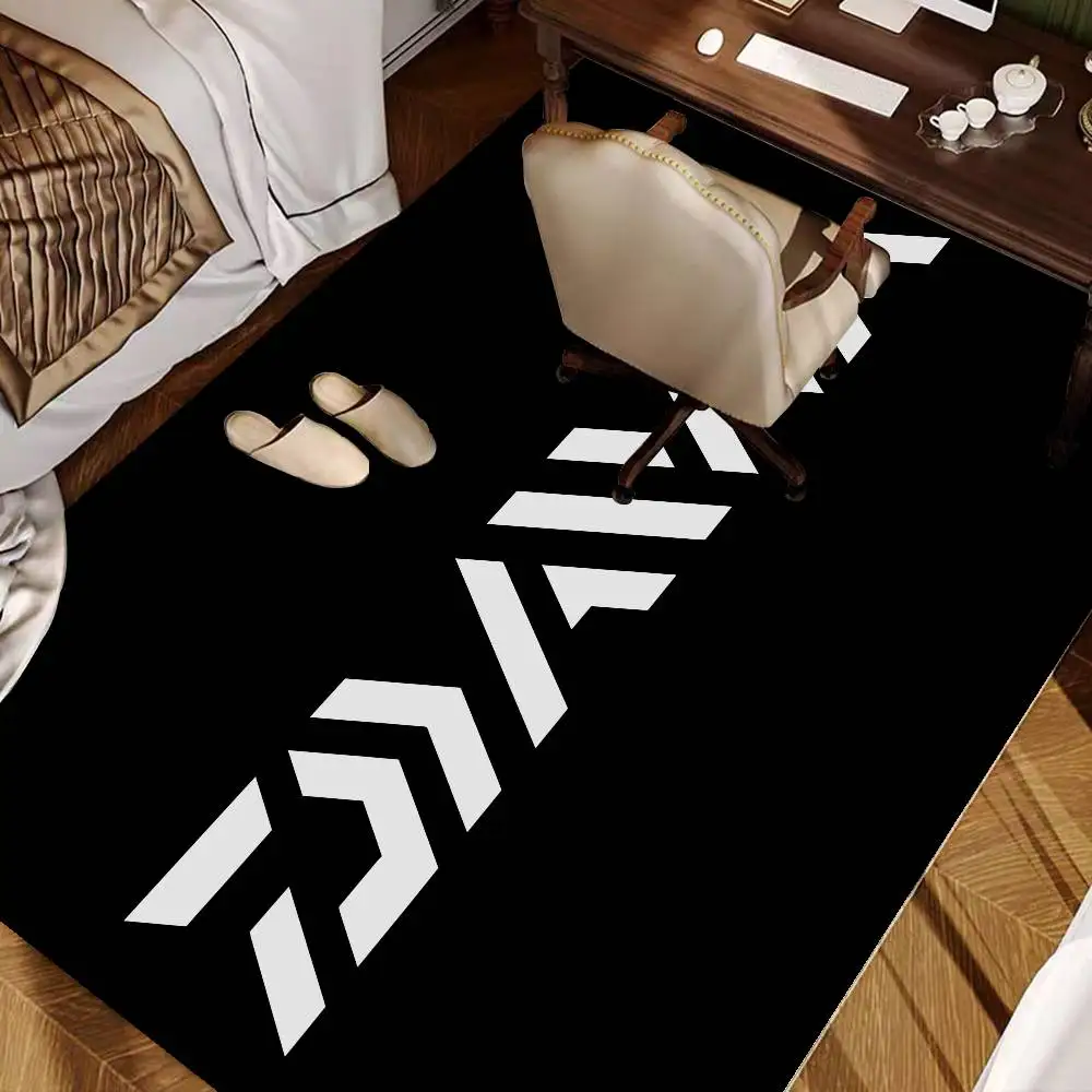 D-Daiwa Fishing 3 Baseball Door Mat Nordic Style Home Doormat Bathroom-Toilet Mats Bedroom Bedside Mats