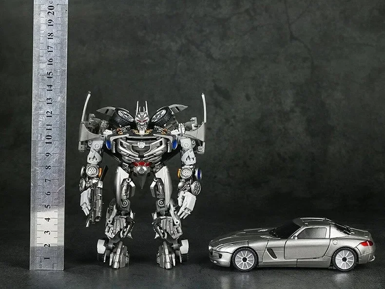 TOY-LAB Transformation TL-02 TL02 Silver Bullet Soundwave Small Scale Movie Series Action Figure Gifts Deformation Toys