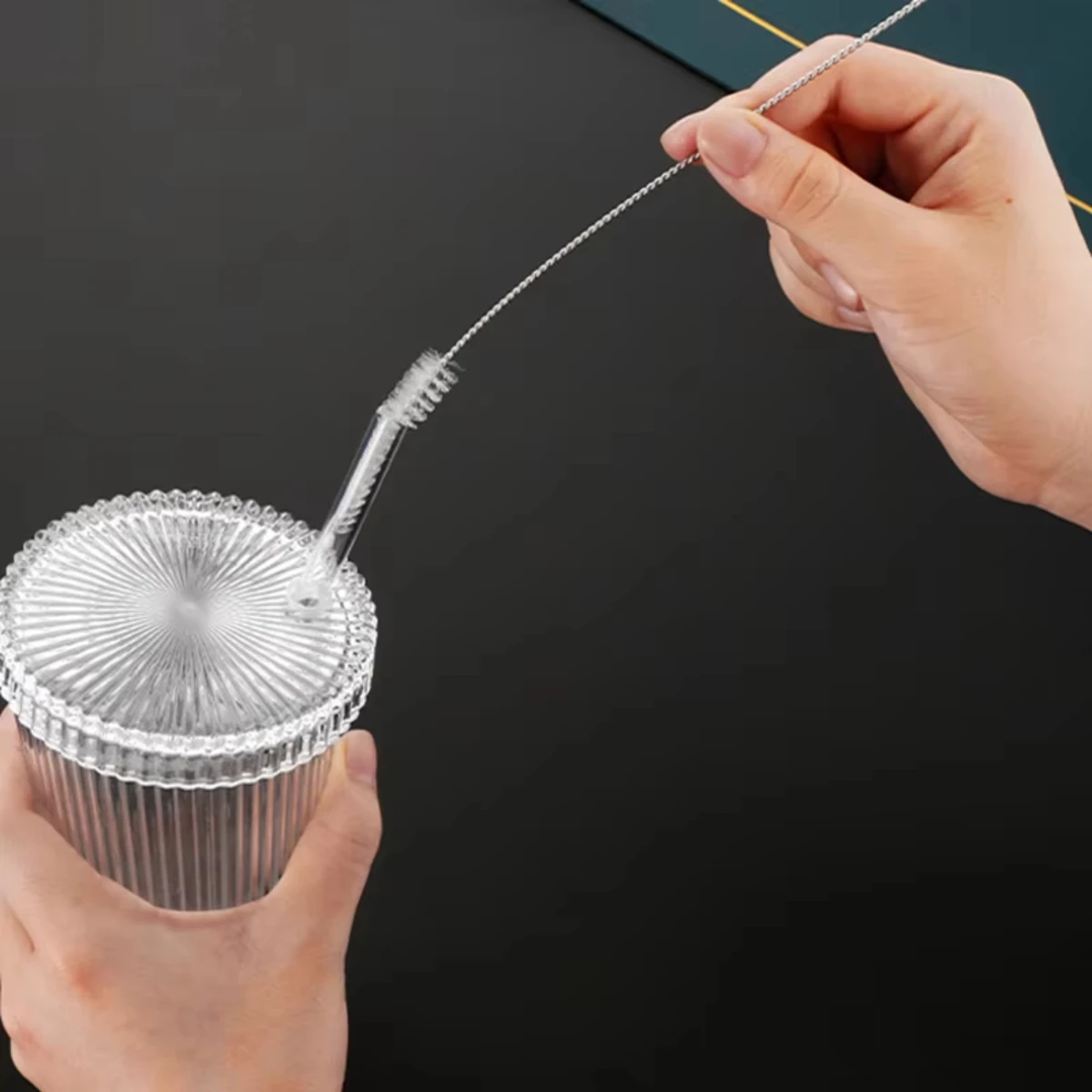 2026 10PCS Cleaning Tattoo Tattoo Equipment Pipeline Cleaning Tools Pipe Brush Stainless Steel Cleaning Cup Brush Milk Bottle