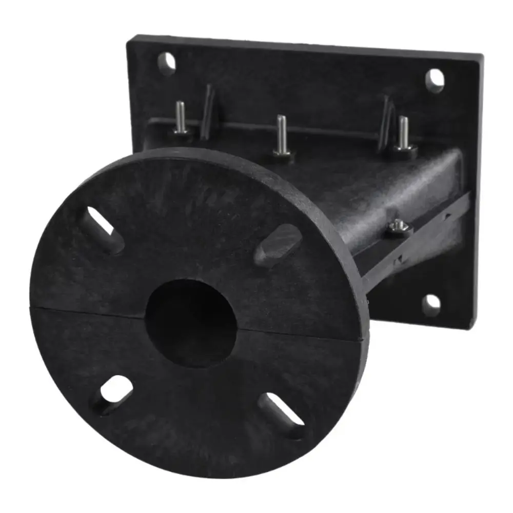 1Pcs Plastic Tweeter Horn Wave Guide Wide Coverage Angle Throat Line Array Speaker Accessory Black