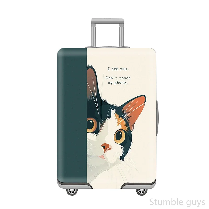 

Elastic Stretchy Suitcase Cover Protective Anti-Scratch Durable Luggage Sleeve Sturdy For Vacation Trips 18-32 Inch