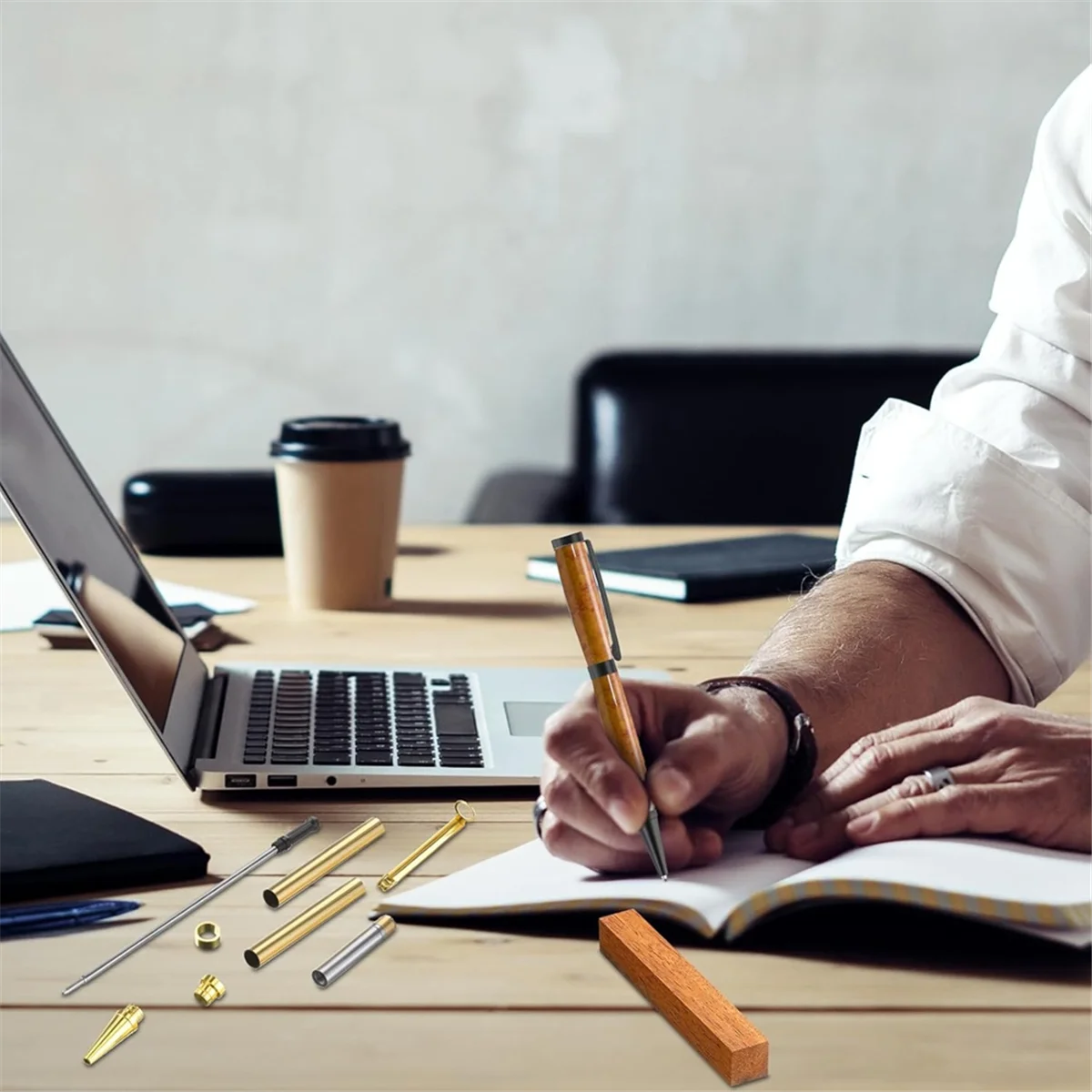 BAAQ 10 наборов токарных ручек по дереву, комплект тонких ручек 7 мм со стержнями и заготовками ручек по дереву для токарного станка