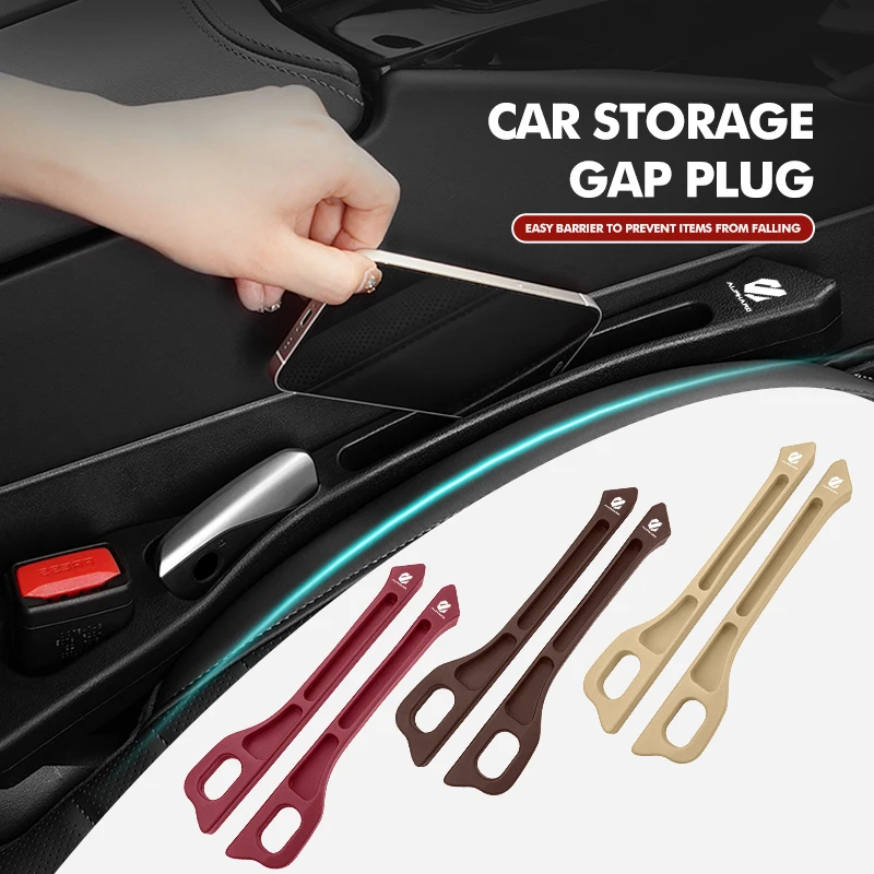 Car Seat Side Seam Filler Leak Proof Gap Plug Storage Pocket For Toyota Alphard Vellfire 10 20 30 Series 2020 2021 2022 2023