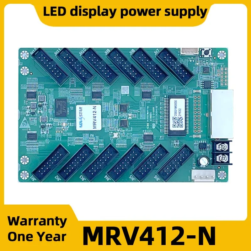 LED Display Screen RGB Novastar MRV412-N Receiving Card LED Video Wall Controller HBU75 Full Color Module Control Card
