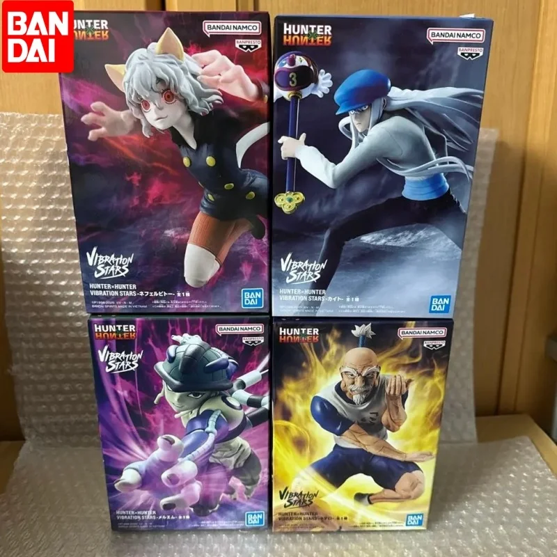 

New Bandai Namco Banpresto Hunter Hunter Vibration Stars Catwoman Kaito Kite Aizakku Netero Meruem In Stock Figure Model Toys