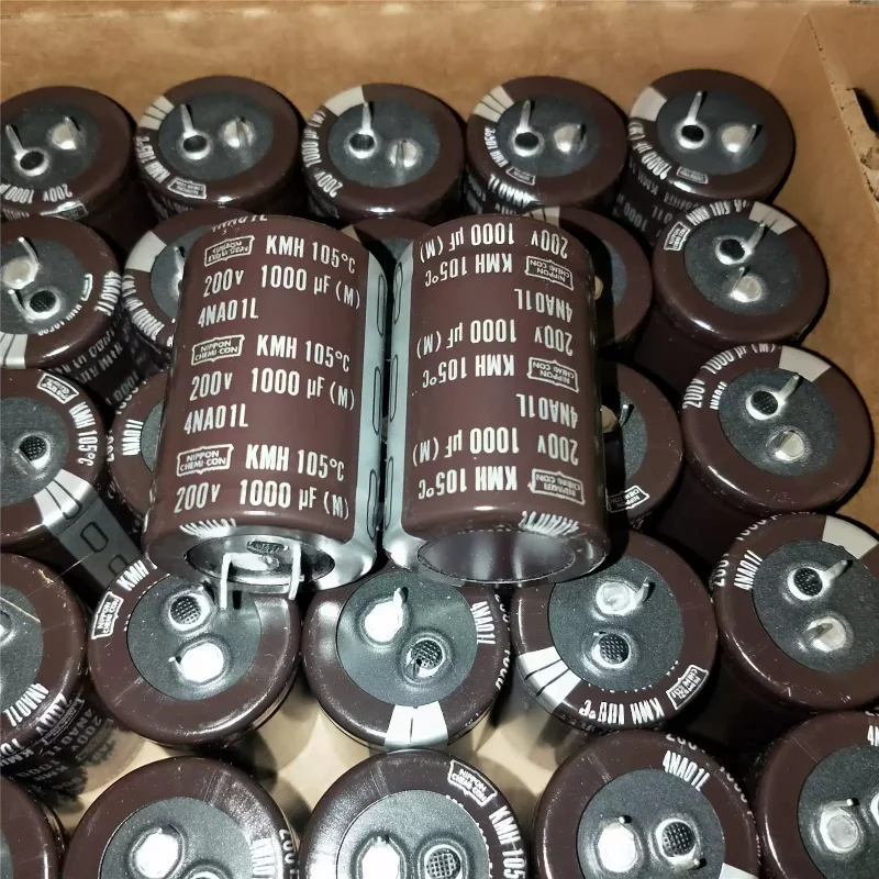 2PCS 1000uF 200V Electrolytic Capacitor Large Capacity Electrolytic Capacitors