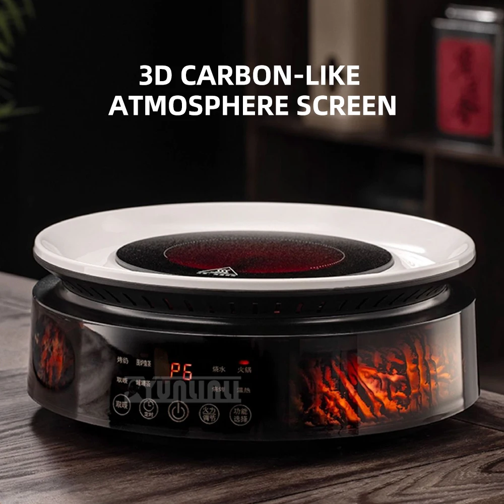 

Электрическая керамическая плита, круглая чайная плита, бытовой стеклянный чайник