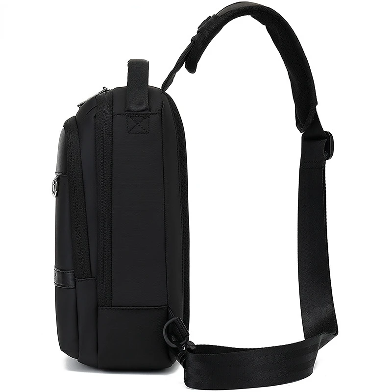 Chikage-Sac à bandoulière en nylon pour homme, grande capacité, imperméable, résistant à l'usure, sac initié, simple, décontracté, tendance de la mode