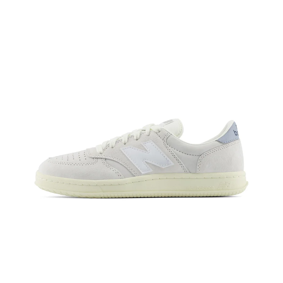 

New Balance NB T500 Unisex Low-Top Comfortable Shock-Absorbent Wear-Resistant Board Shoes White Color for Men And Women