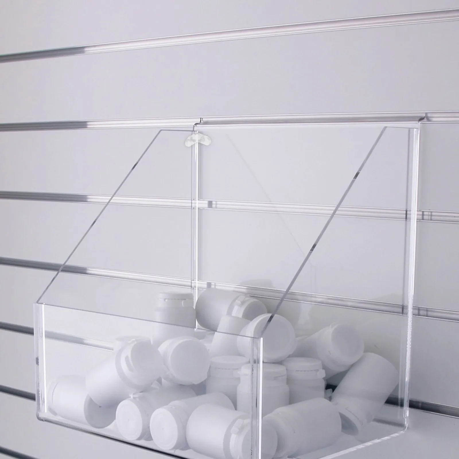 10Sets Acrylic Corner Brackets L-Shaped Clear Right Angle Bracket for Jewelry Watch Display Shelf Support Invisible