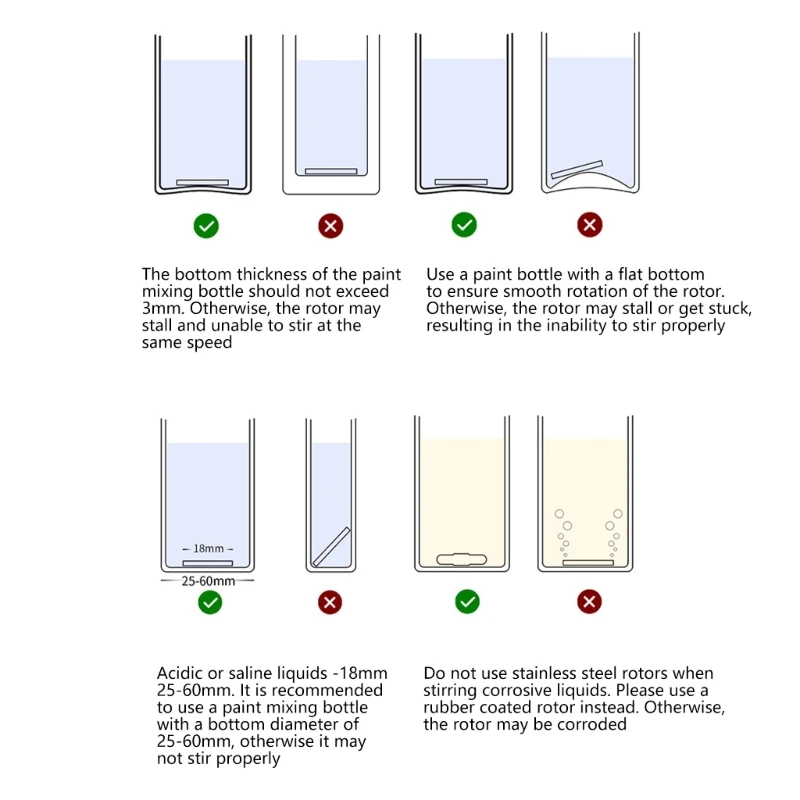 Przenośny wibrator do farb dla hobbystów bezpiecznie mieszający wszystkie rodzaje farb za pomocą zasilacza 5V1A