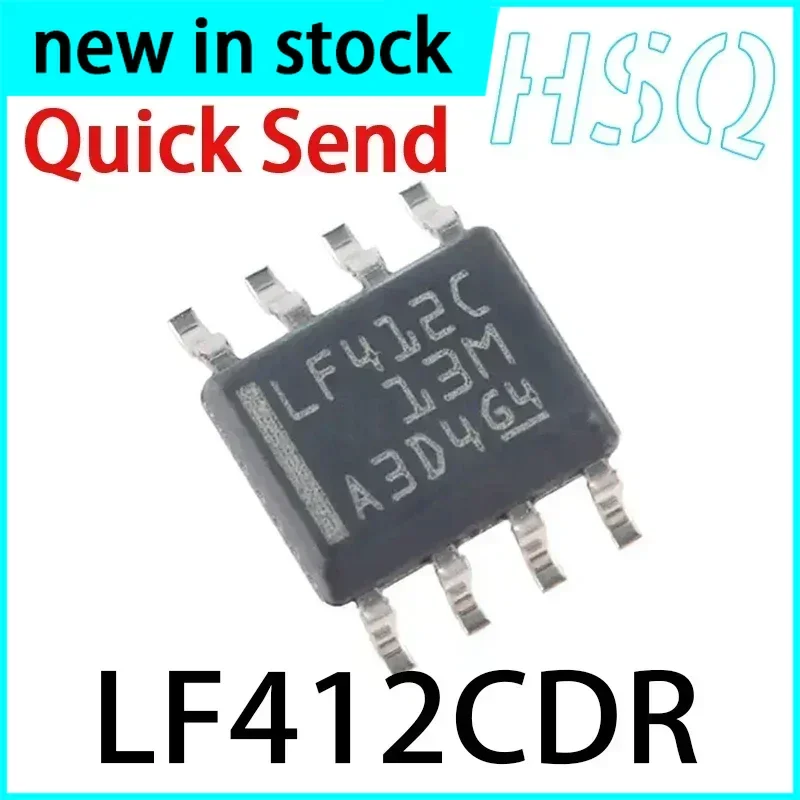 10PCS New LF412CDR LF412C SOP-8 Chip Operational Amplifier