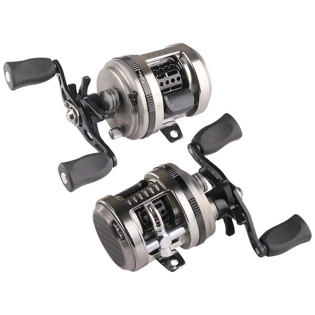 

Spinning Reel Ultra Smooth Powerful Reel Heavy Duty Left Right Hand With Toughened Metal Head For Outdoor Fishing