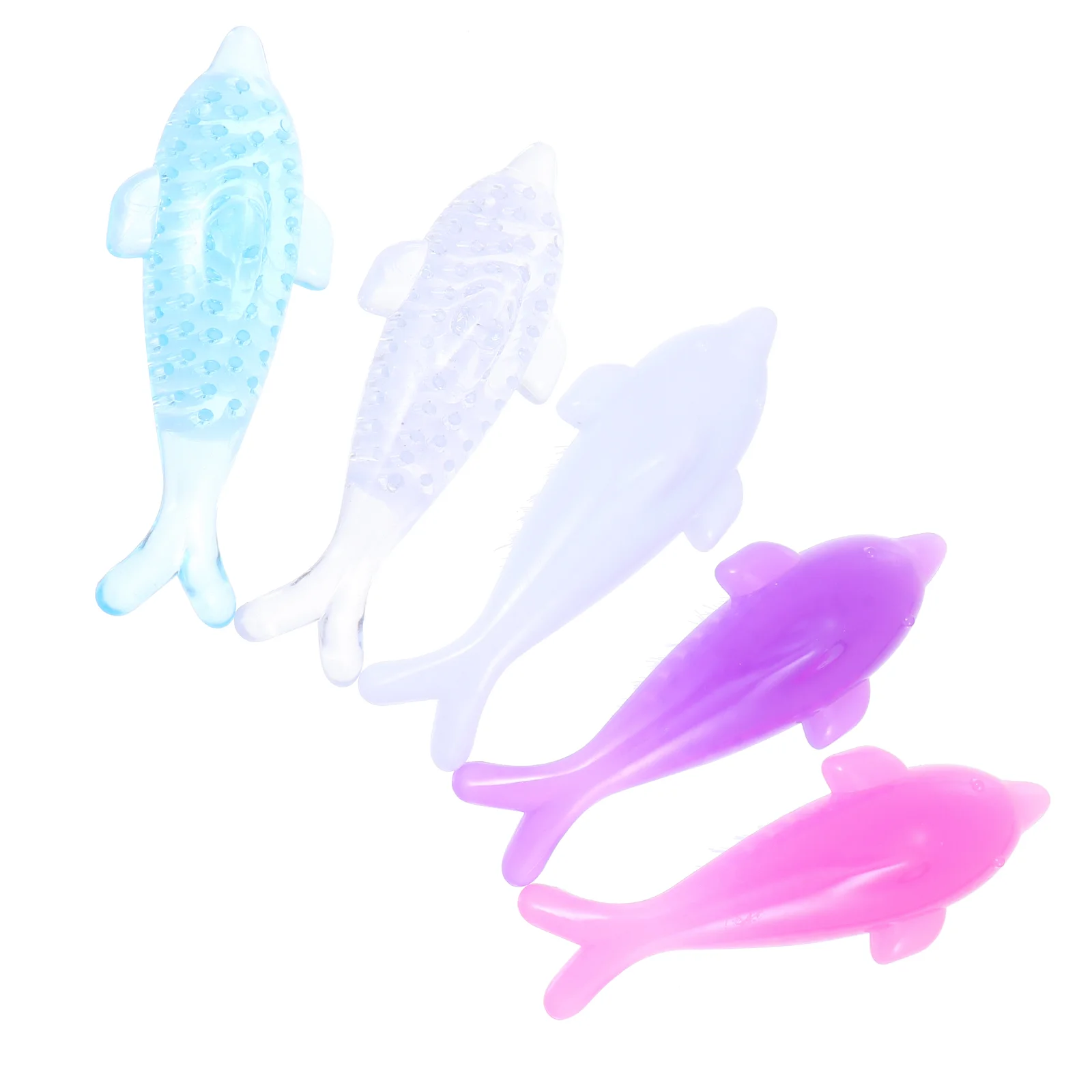 5 Pcs Dust Nail Brush Dolphin Nail Brush Manicure Fingernail Scrubber Home Cleaning Cleanser Brushes Beetle Simple Plastic