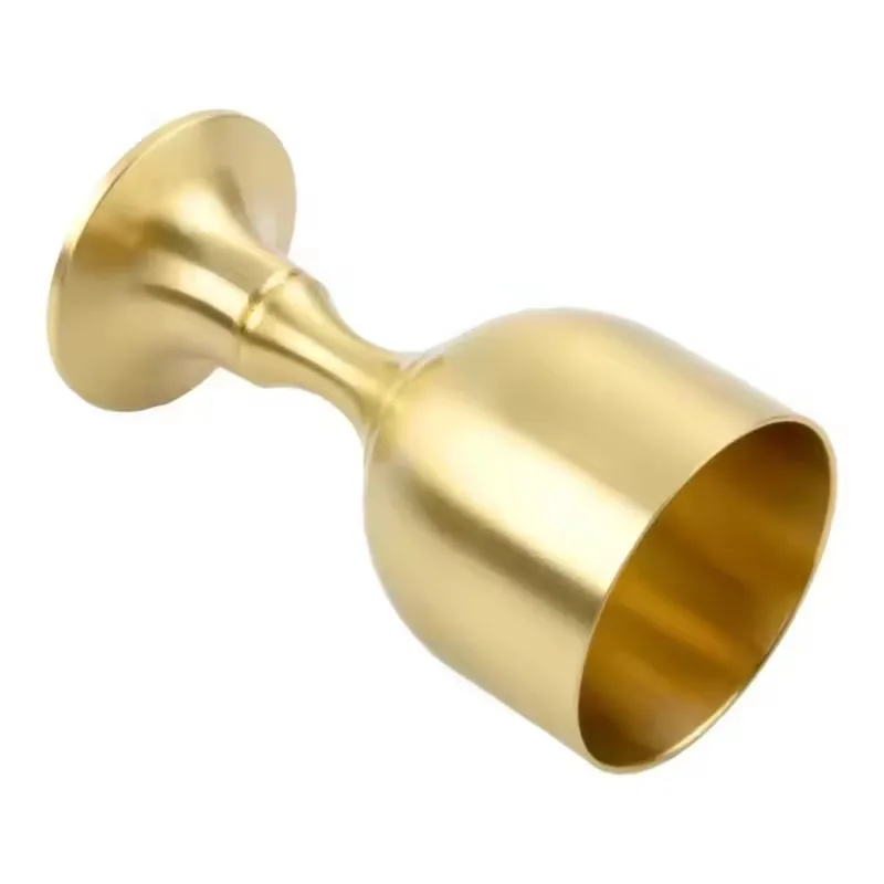 

Чашка для чаши из чистой меди, бокал для коктейля, бокал для вина, латунный бокал для напитков, металлический стакан для ликера для украшения дома на вечеринке