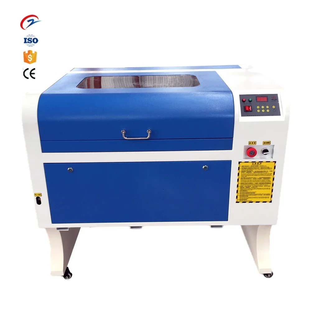 High quality 60/80w wood cutter machines with 6040 working area CO2 laser cutting engraving machines