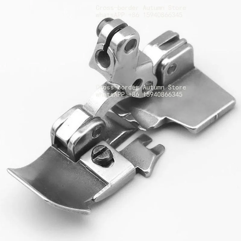 Suitable for Jack five-wire edge locking machine all-steel presser foot 0.3 needle distance edge copying machine 5-wire