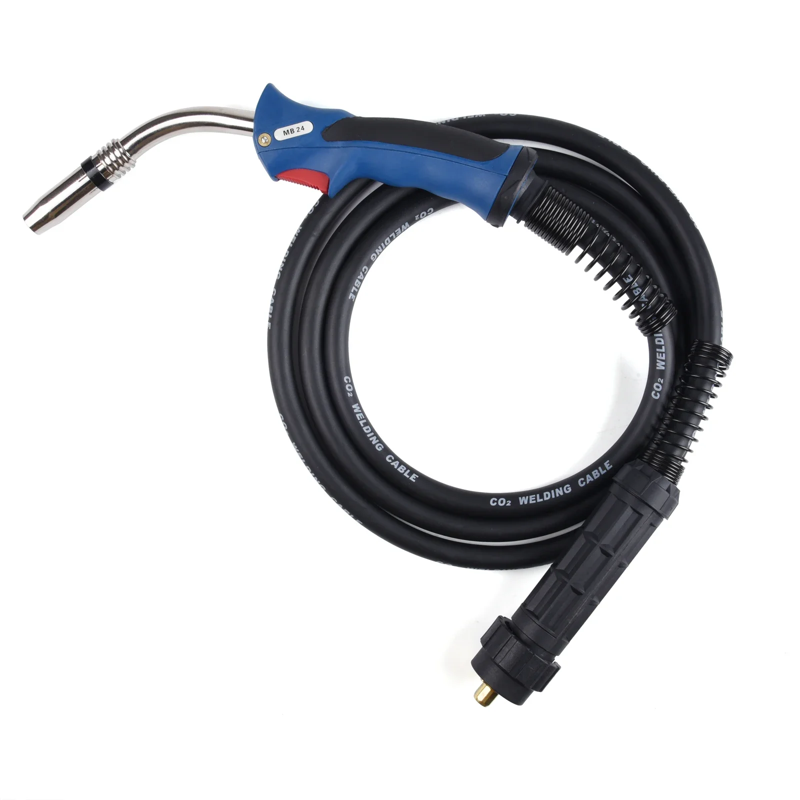 24KD 250A MIG/MAG Welding  Torch Gun 3M/9.84Ft European Connector For Binzel MB 24 Welder Machine Accessories Equipment Tool