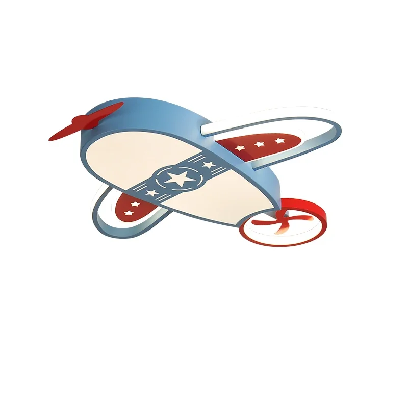 غرفة الأطفال قلادة LED مصابيح أضواء السقف الطائرة السوداء لصبي فتاة غرفة نوم المعيشة غرفة الطعام إضاءة داخلية الديكور #6