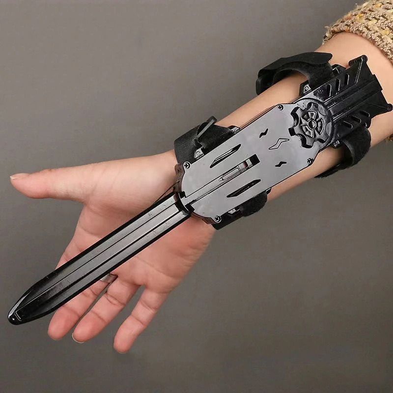 البلاستيك تأثيري الدعامة قاتل العقيدة كم السيف مع المنجنيق وسلك قابل للتطوير التحكم لعبة مجسمة في الهواء الطلق المحمولة EDC أداة