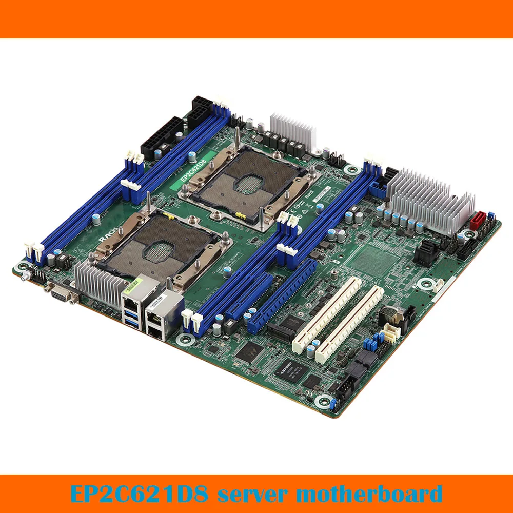 

For ASRock EP2C621D8 Server Motherboard LGA3647 Supports 2933/2666/2400/2133 Fully Tested