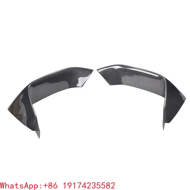 

Real Carbon Fiber Car Front Bumper Splitters for BMW F82 M4 F80 M3 Side Splitters