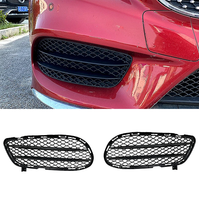 

Front Bumper Fog Lamp lights Grille Grill Cover Frame Body Kits For Mercedes-Benz CLS-Class C218 CLS260 300 AMG 2015-2017