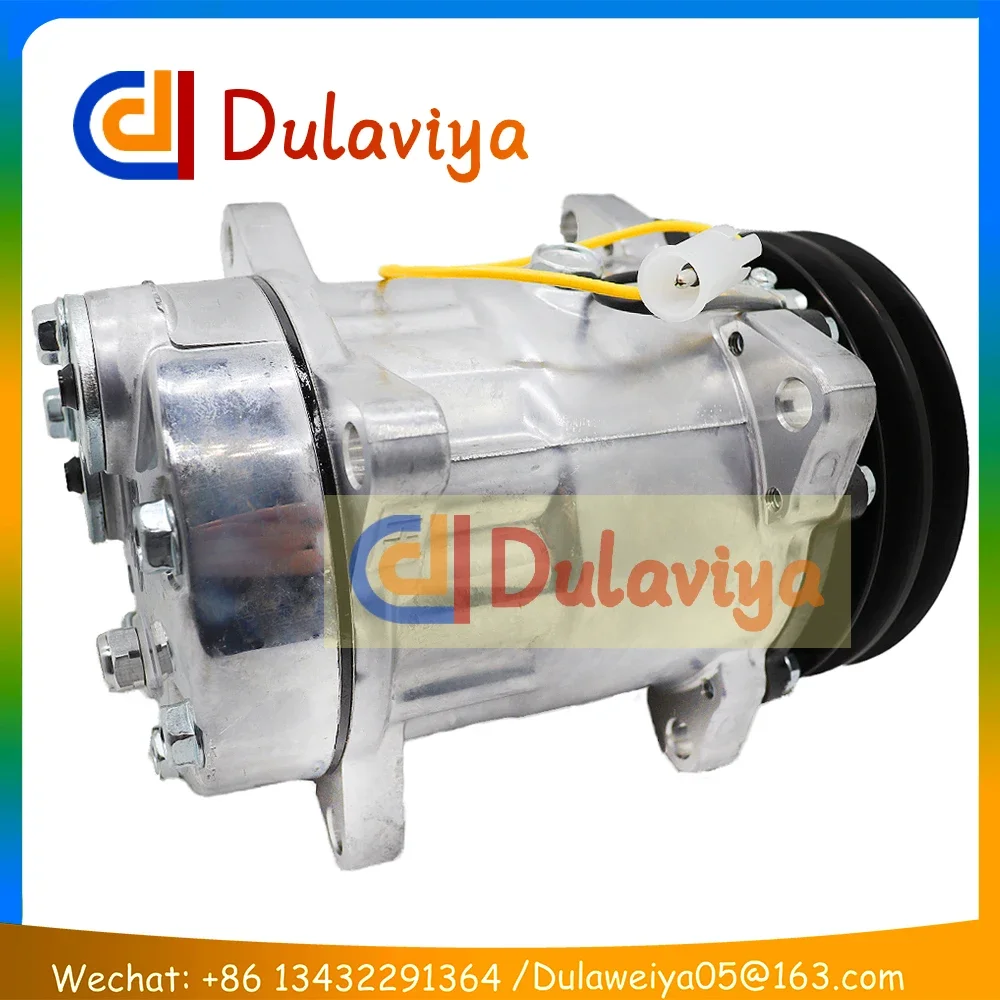 Auto AC Compressor SD7H15 24V For VOLVO FL 10 10/320 11104419 11412632 15082742 845018 32469 78606 14-8045