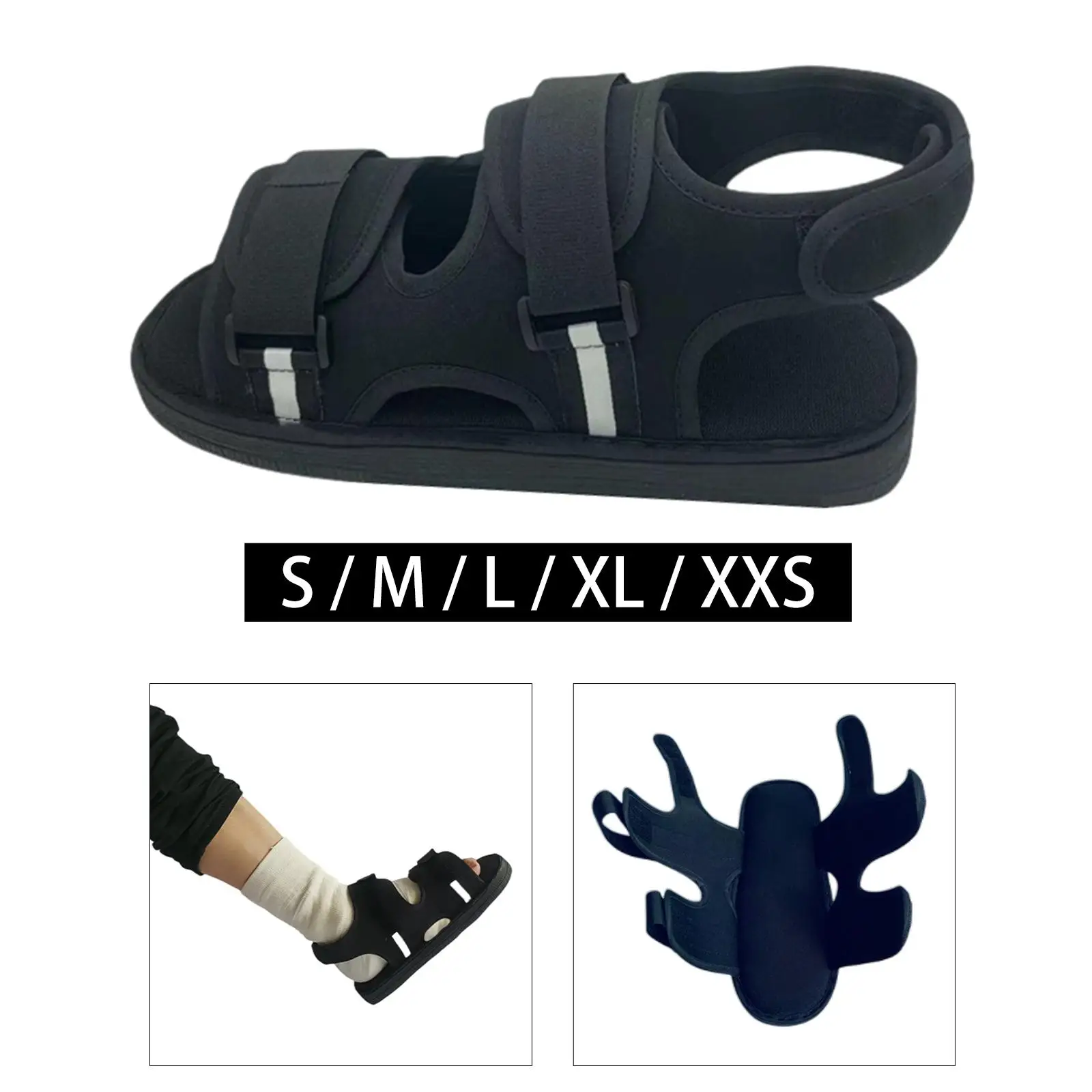 Post OP Closed Toe Walking Shoe Orthopedic Fracture Support for Men Women