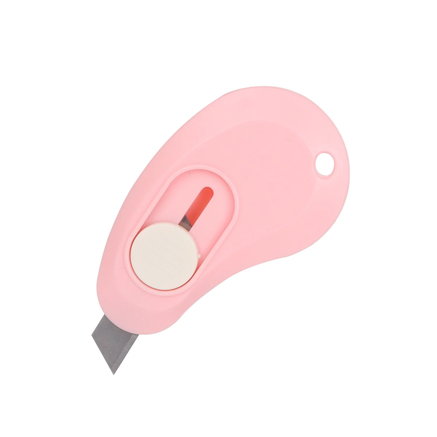 6 Pcs Mini Art Utility Knife Art Unpacking Machine Cutting Package Artifact Cute Keychain Portable Small Knife