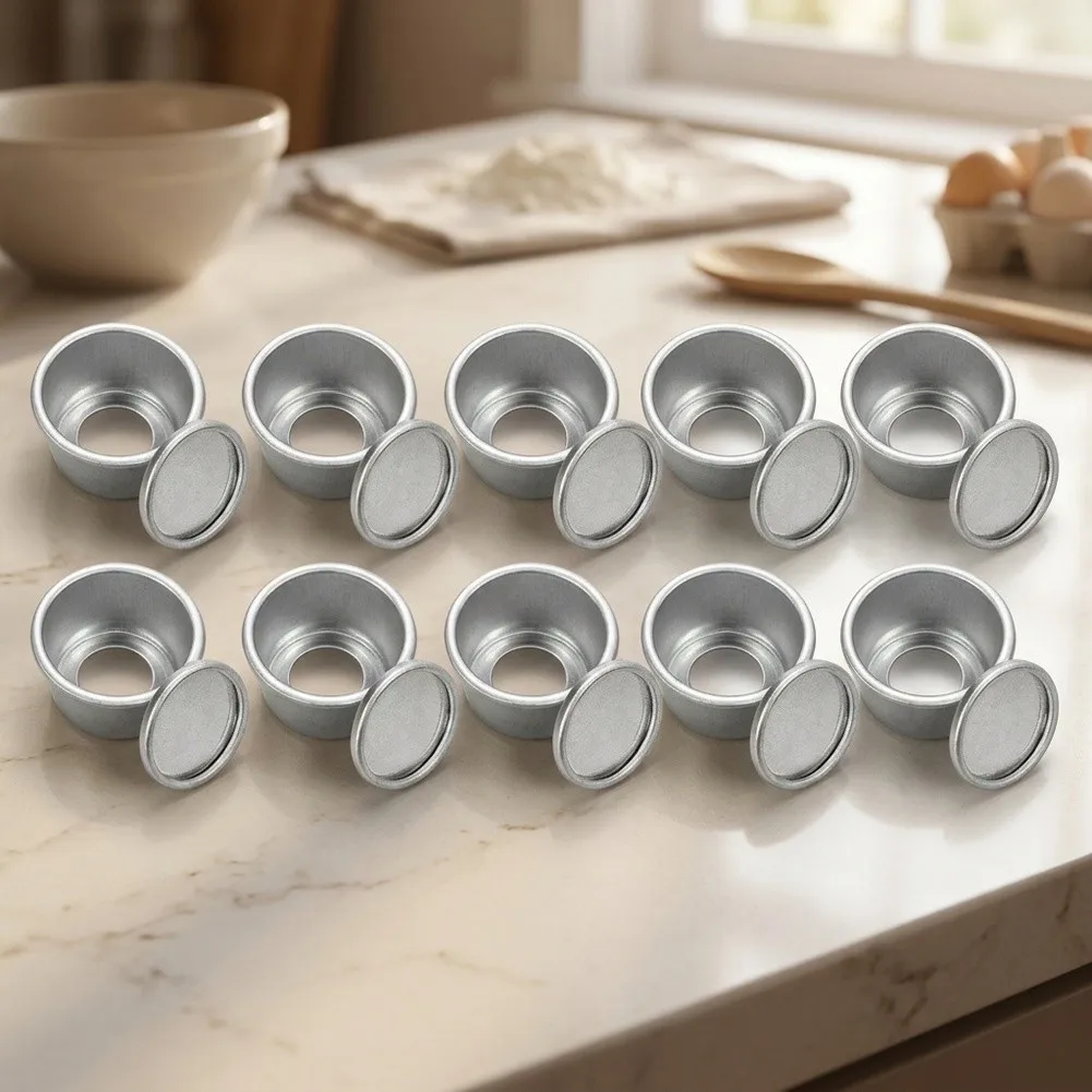 2 inch round cake tin with removable base made of aluminum alloy for fast and even heat distribution during baking process