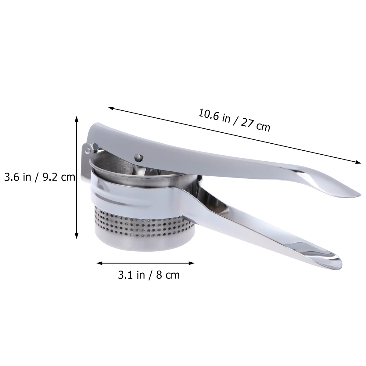 

Stainless Steel Potato Ricer Fruit Squeezer Press Food Pressing Tool Manual Juicer Veggie Masher Kitchen Gadget